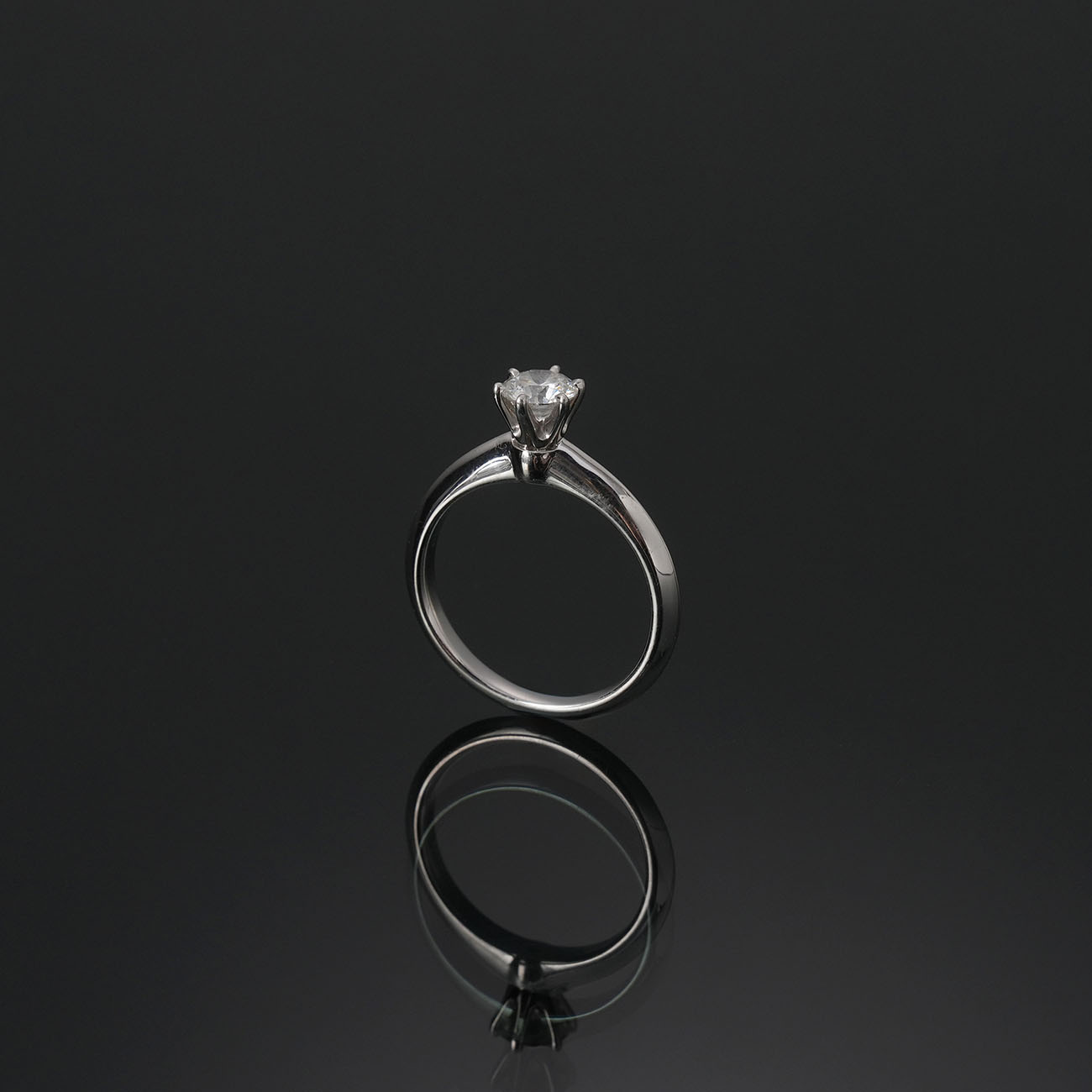 TIFFANY & CO.(USED)티파니 솔리테어 0.41ct 다이아 웨딩링 #47