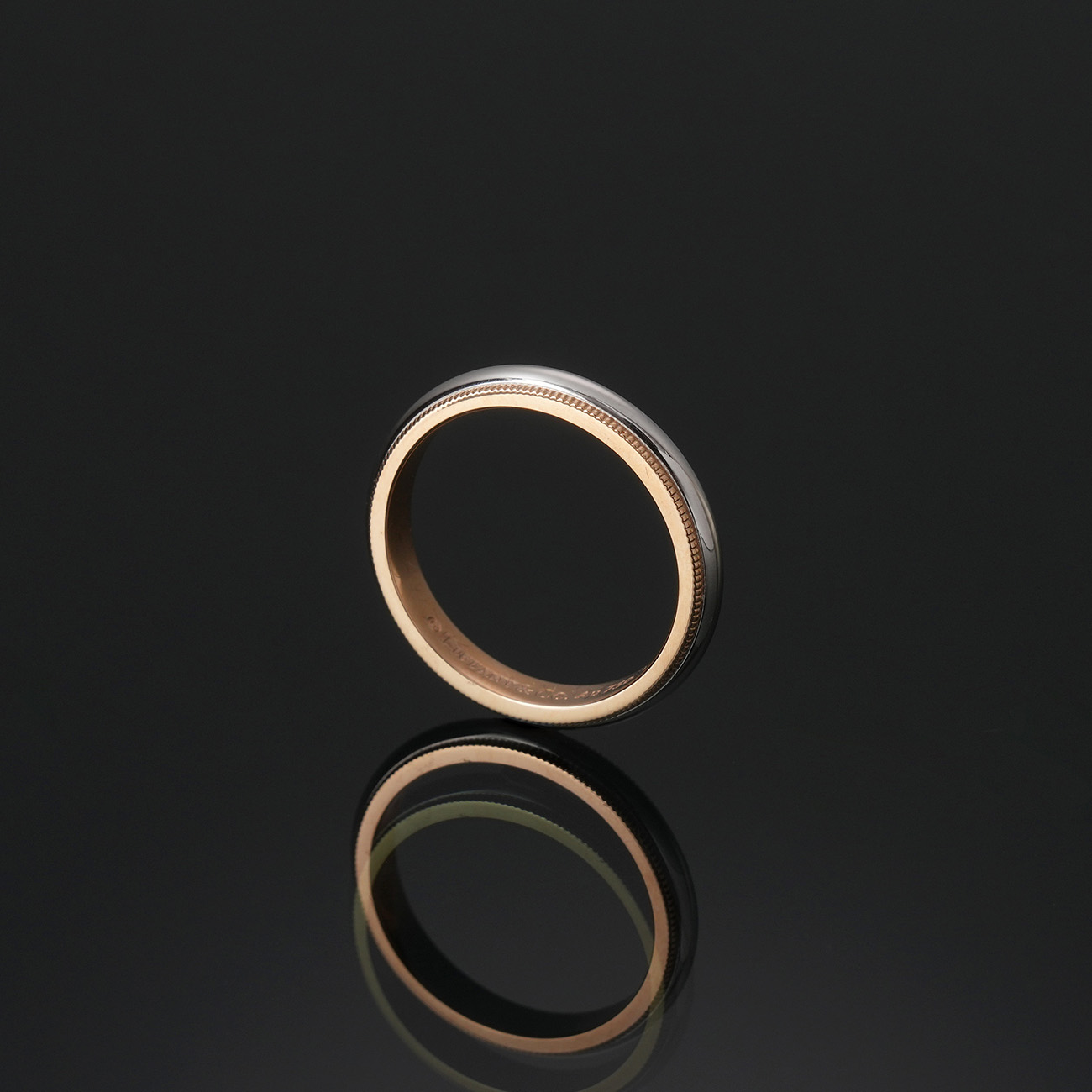 TIFFANY & CO.(USED)티파니 밀그레인 링 3mm #8.5(티파니)