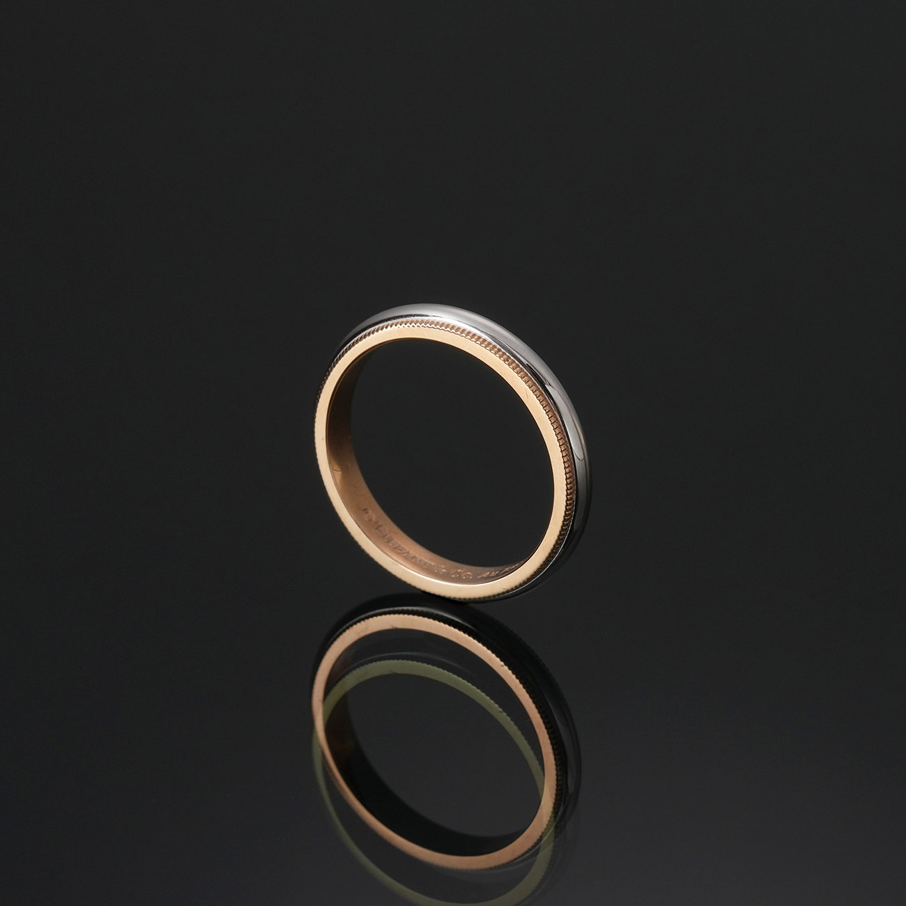 TIFFANY & CO.(USED)티파니 밀그레인 링 3mm #8.5(티파니)