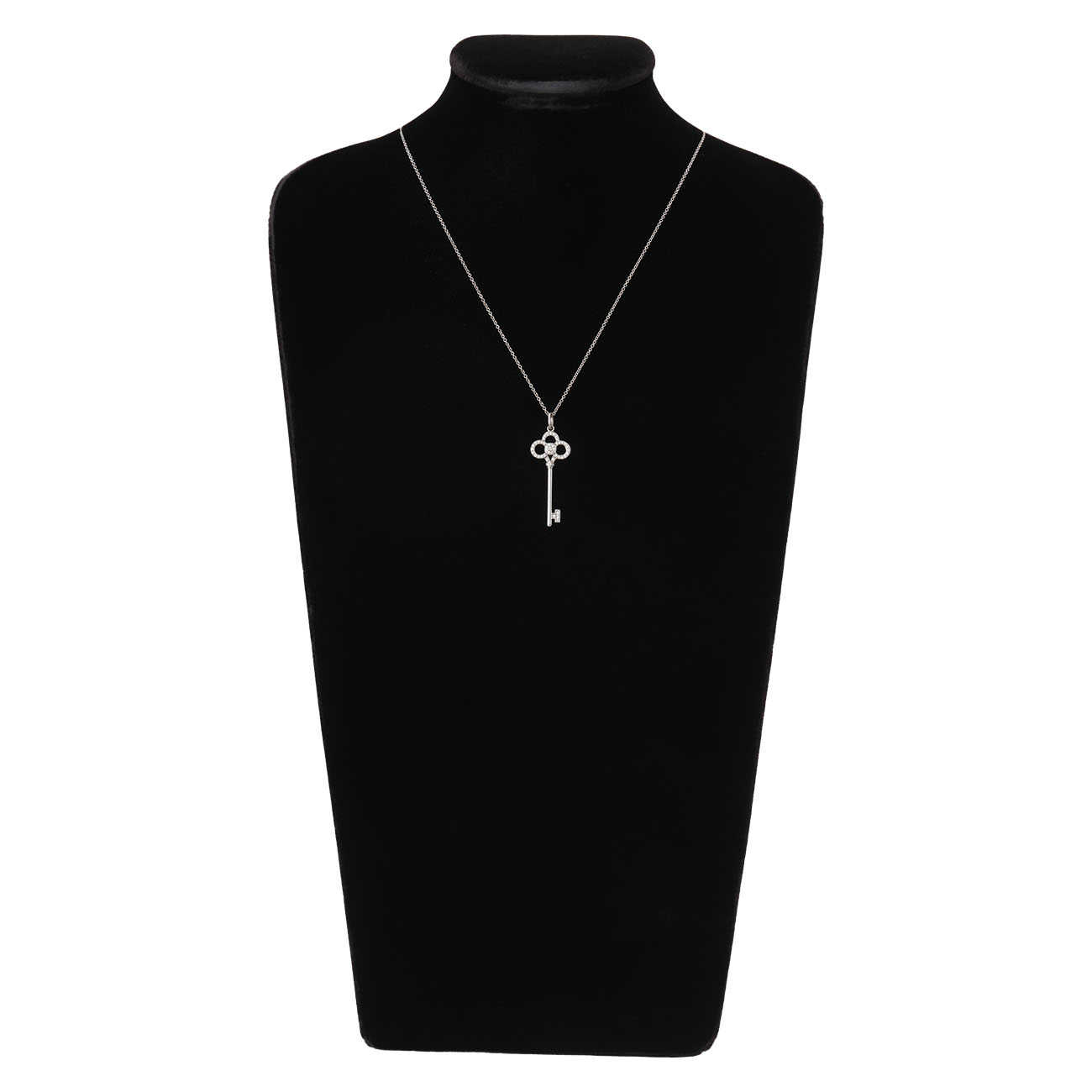TIFFANY & CO.(USED)티파니 크라운 키 다이아 펜던트
