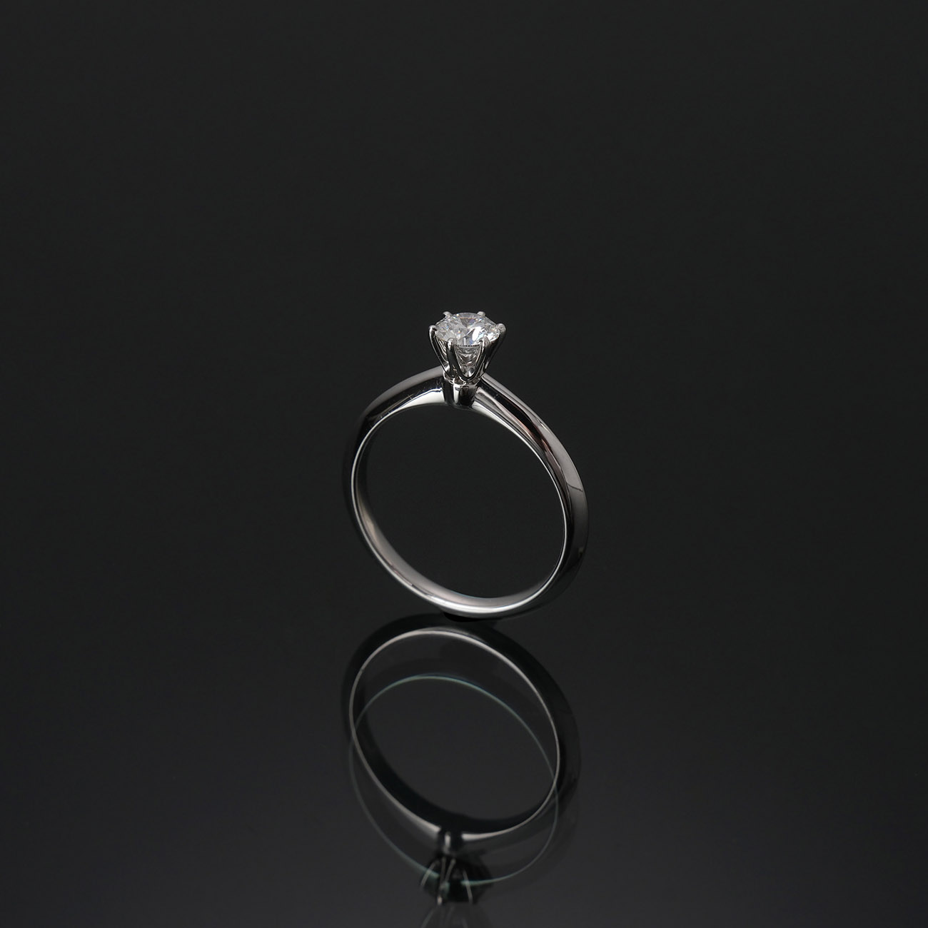 TIFFANY & CO.(USED)티파니 0.42ct 다이아 웨딩밴드 #52