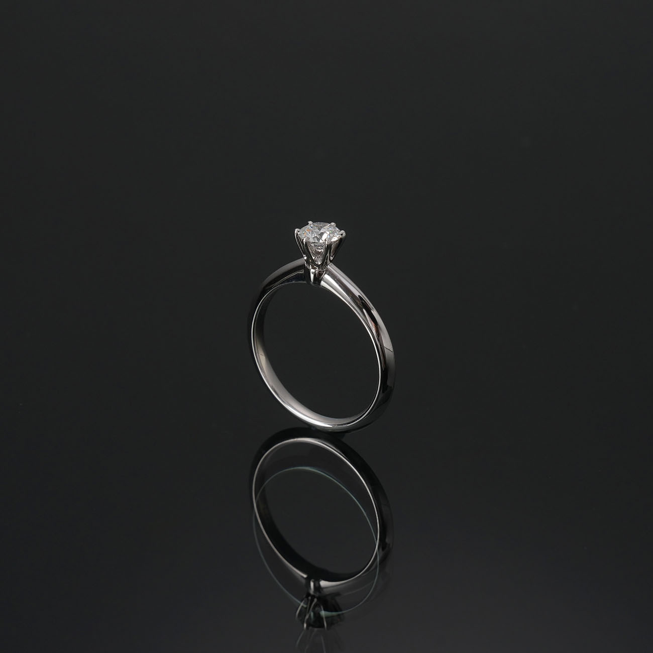 TIFFANY & CO.(USED)티파니 0.42ct 다이아 웨딩밴드 #52