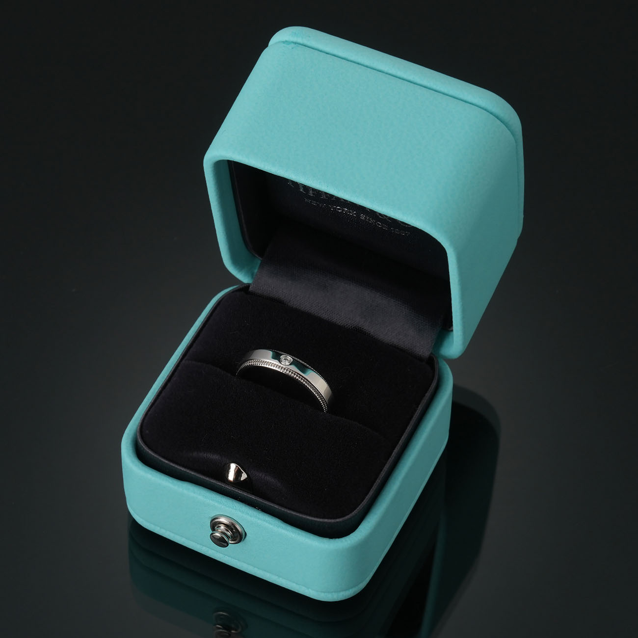 TIFFANY & CO.(USED)티파니 투게더 밀그레인 링 #4