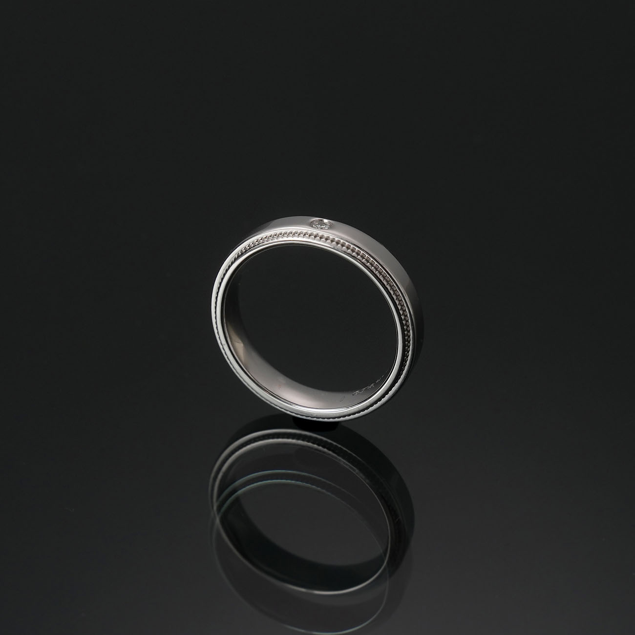 TIFFANY & CO.(USED)티파니 투게더 밀그레인 링 #4