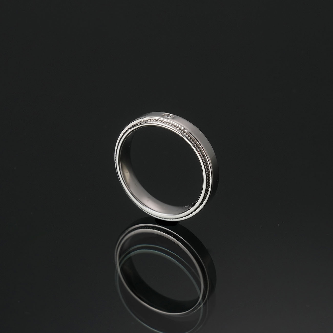 TIFFANY & CO.(USED)티파니 투게더 밀그레인 링 #4