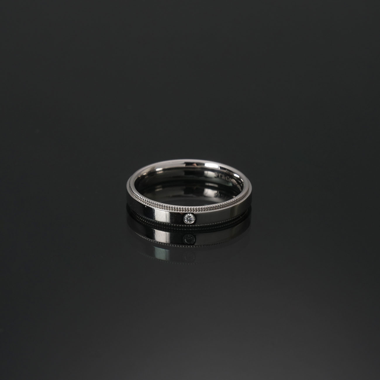 TIFFANY & CO.(USED)티파니 투게더 밀그레인 링 #9.5