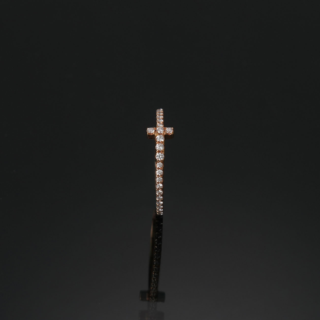 TIFFANY & CO.(USED)티파니 T 다이아 와이어 밴드 링 #49