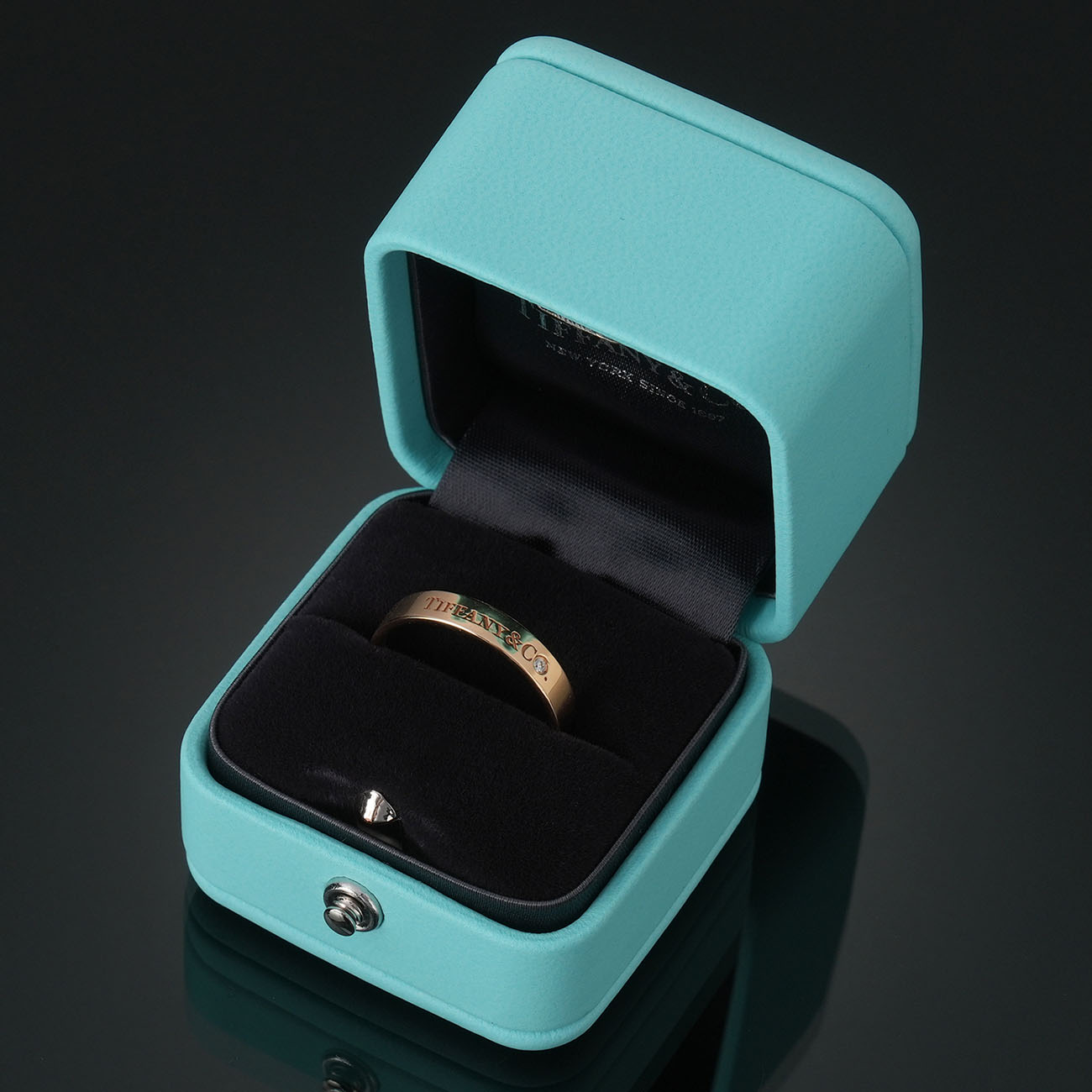 TIFFANY & CO.(USED)티파니 T&CO 밴드 링 #8.5