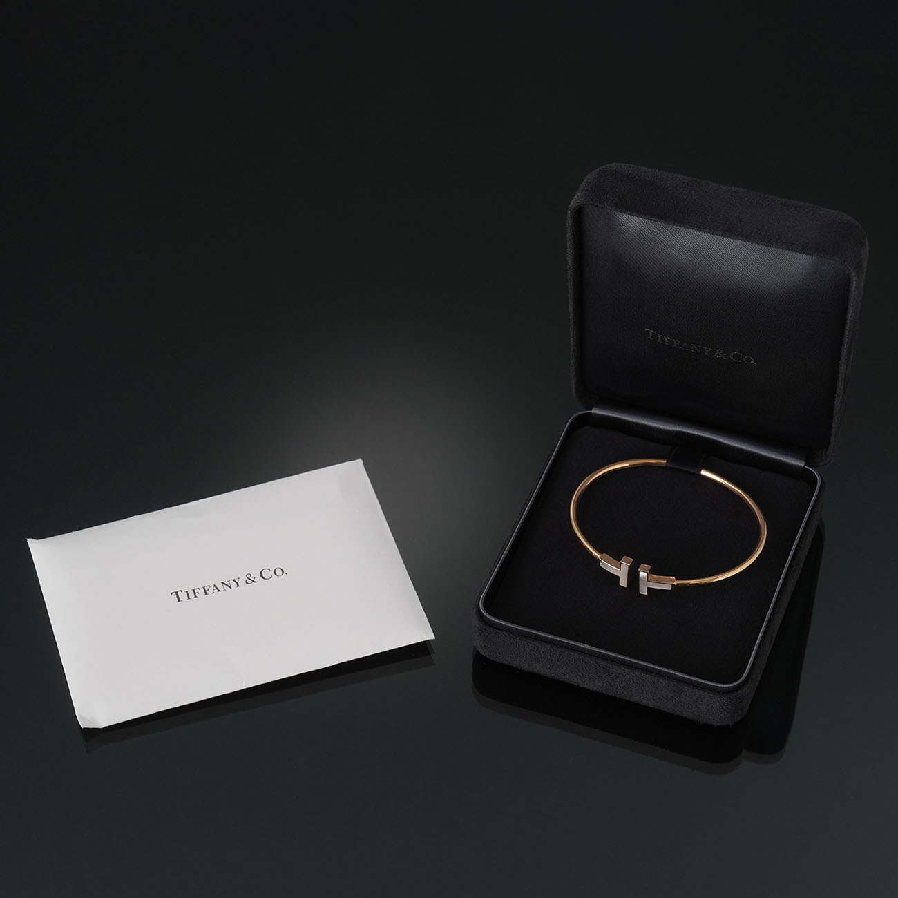 TIFFANY & CO.(USED)티파니 T 와이어 브레이슬릿 MD