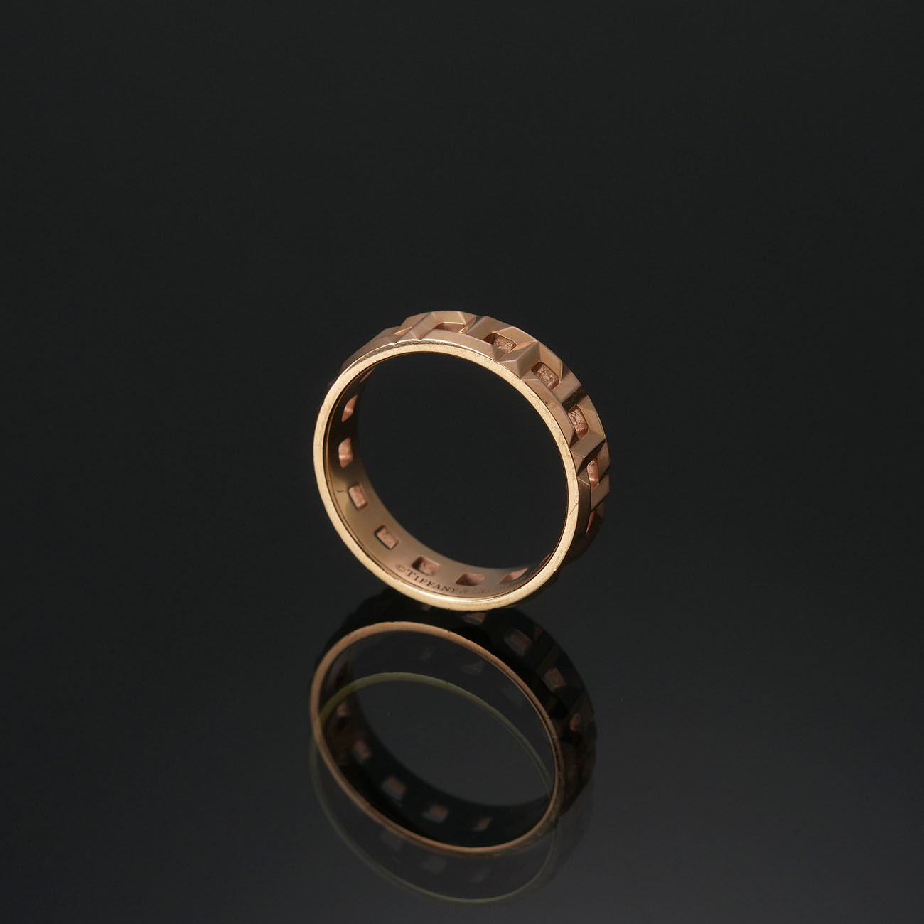 TIFFANY & CO.(USED)티파니 트루 네로우 링 5.5mm #54