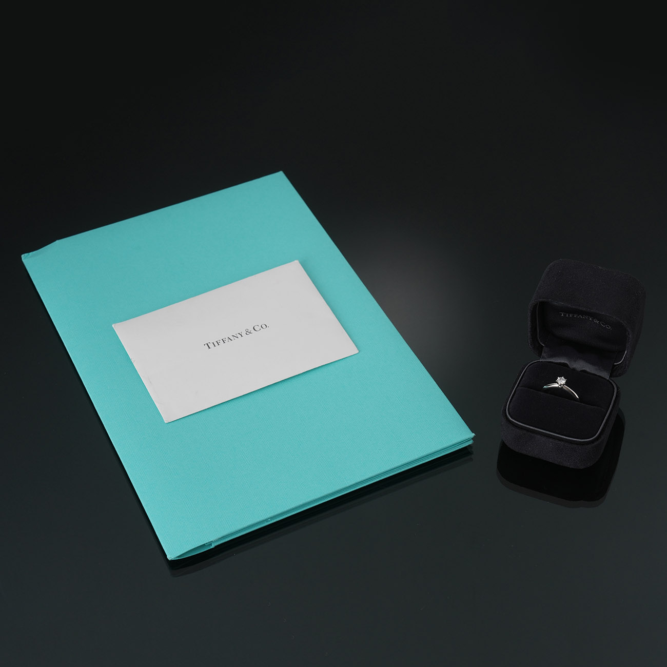 TIFFANY & CO.(USED)티파니 0.24ct 다이아링#49.5