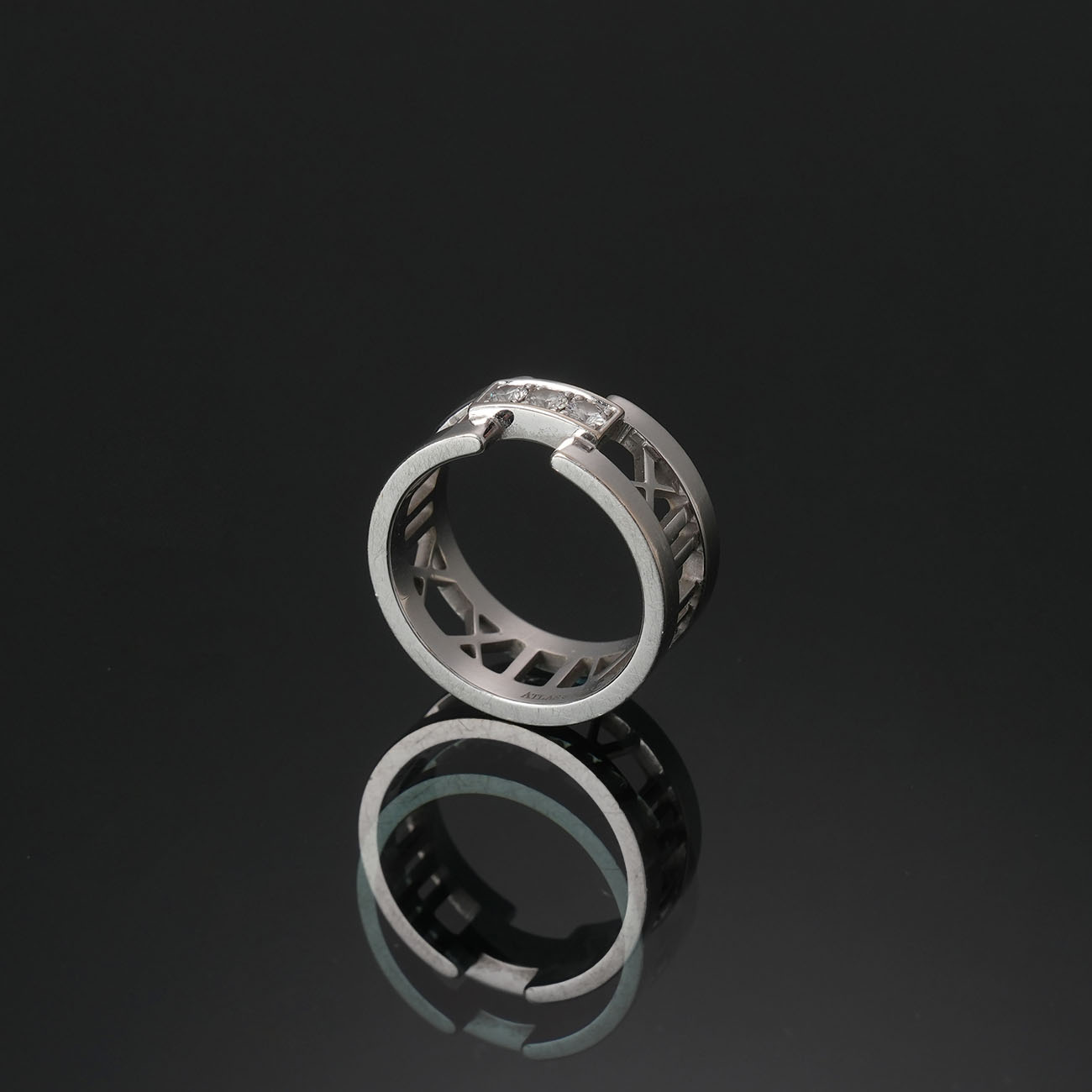 TIFFANY & CO.(USED)티파니 아틀라스 3P 다이아 링 #11