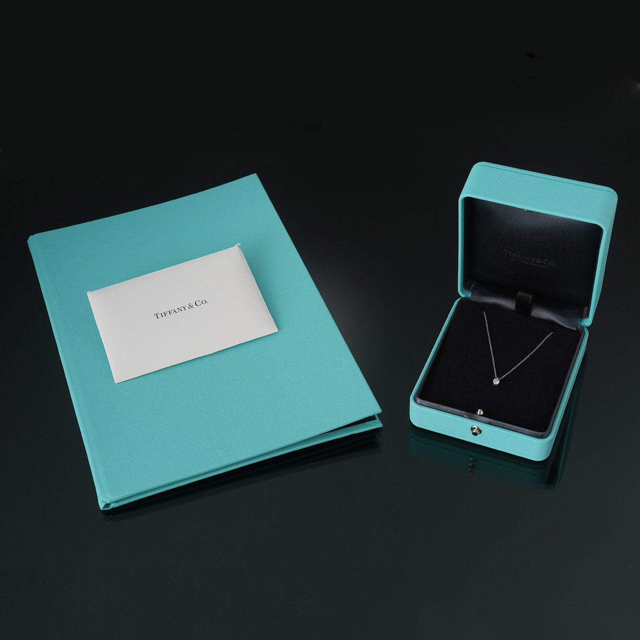 TIFFANY & CO.(USED)티파니 0.18CT 다이아 네크리스