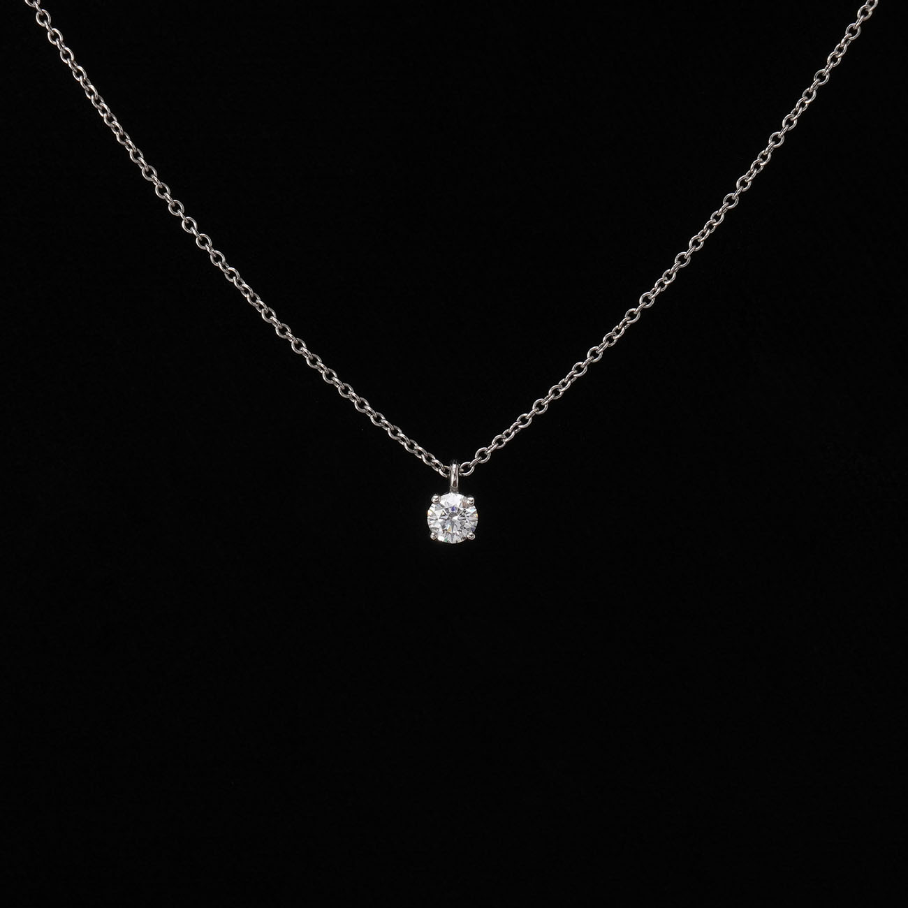 TIFFANY & CO.(USED)티파니 0.18CT 다이아 네크리스
