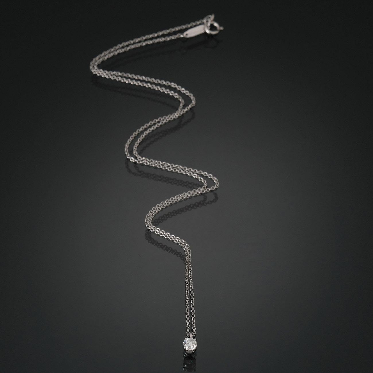 TIFFANY & CO.(USED)티파니 0.18CT 다이아 네크리스