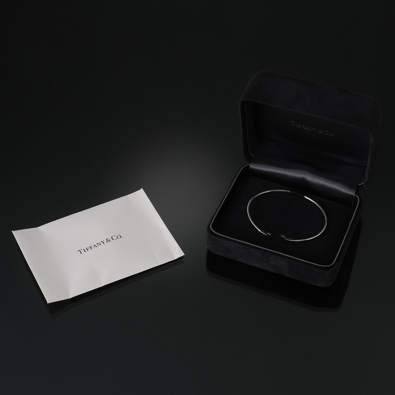 TIFFANY & CO.(USED)티파니 T 스마일 브레이슬릿 미듐