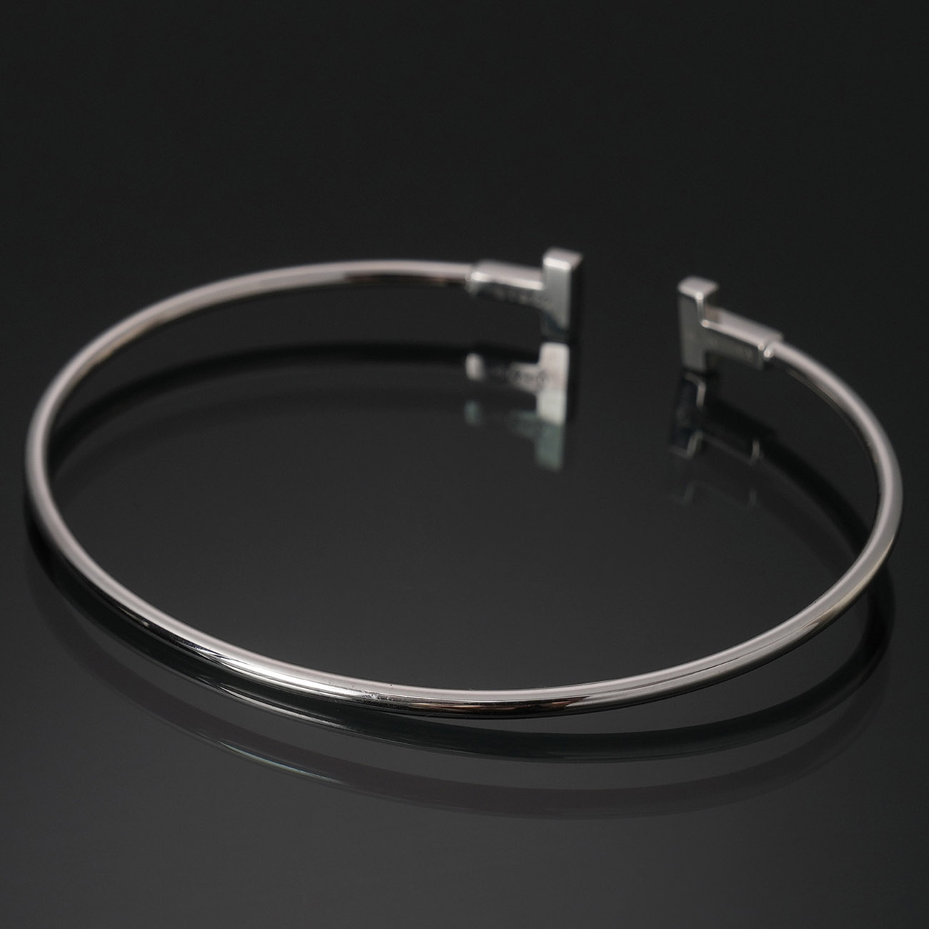 TIFFANY & CO.(USED)티파니 T 스마일 브레이슬릿 미듐