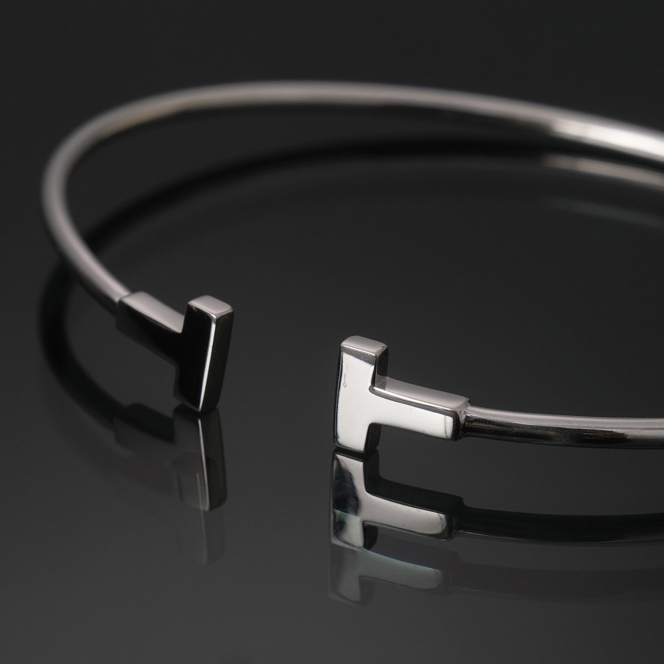 TIFFANY & CO.(USED)티파니 T 스마일 브레이슬릿 미듐