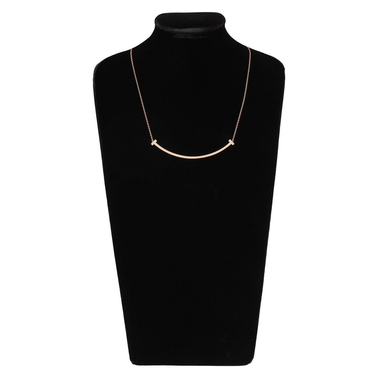 TIFFANY & CO.(USED)티파니앤코 T 스마일 네크리스 XL
