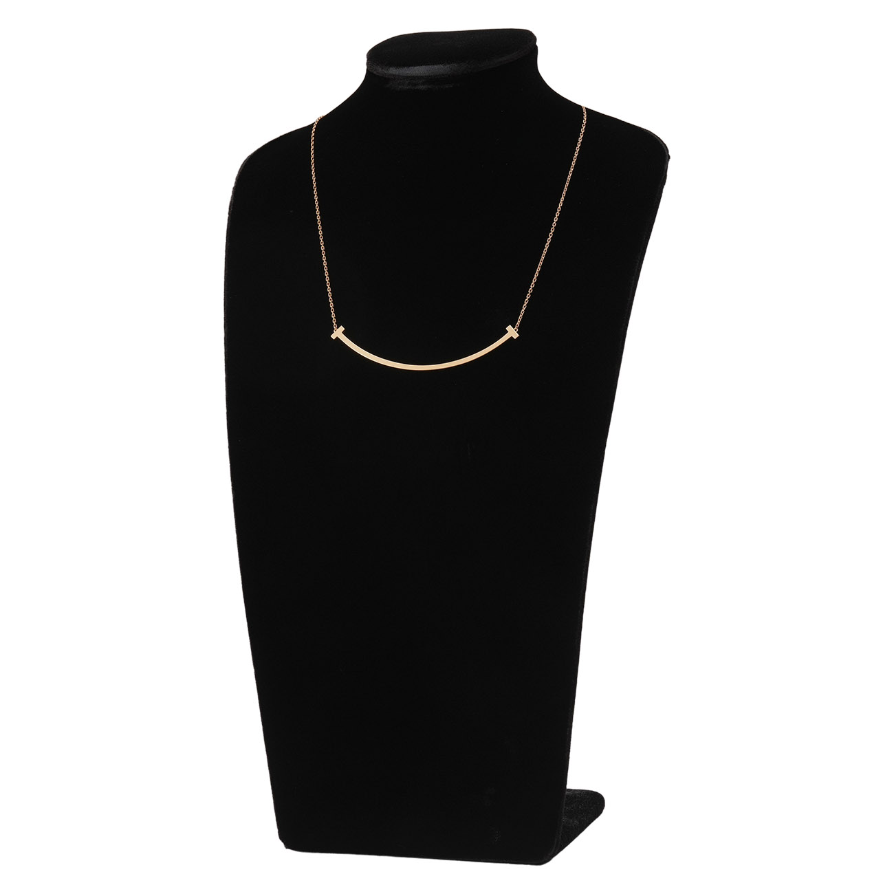 TIFFANY & CO.(USED)티파니앤코 T 스마일 네크리스 XL