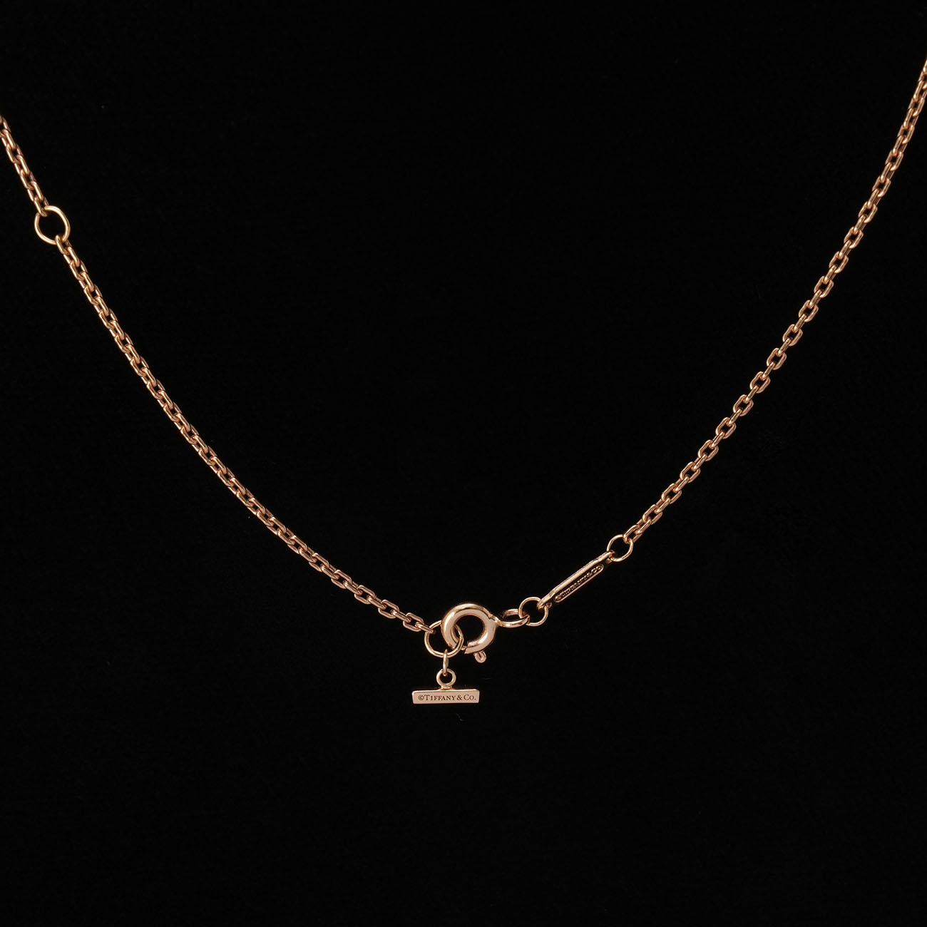 TIFFANY & CO.(USED)티파니앤코 T 스마일 네크리스 XL