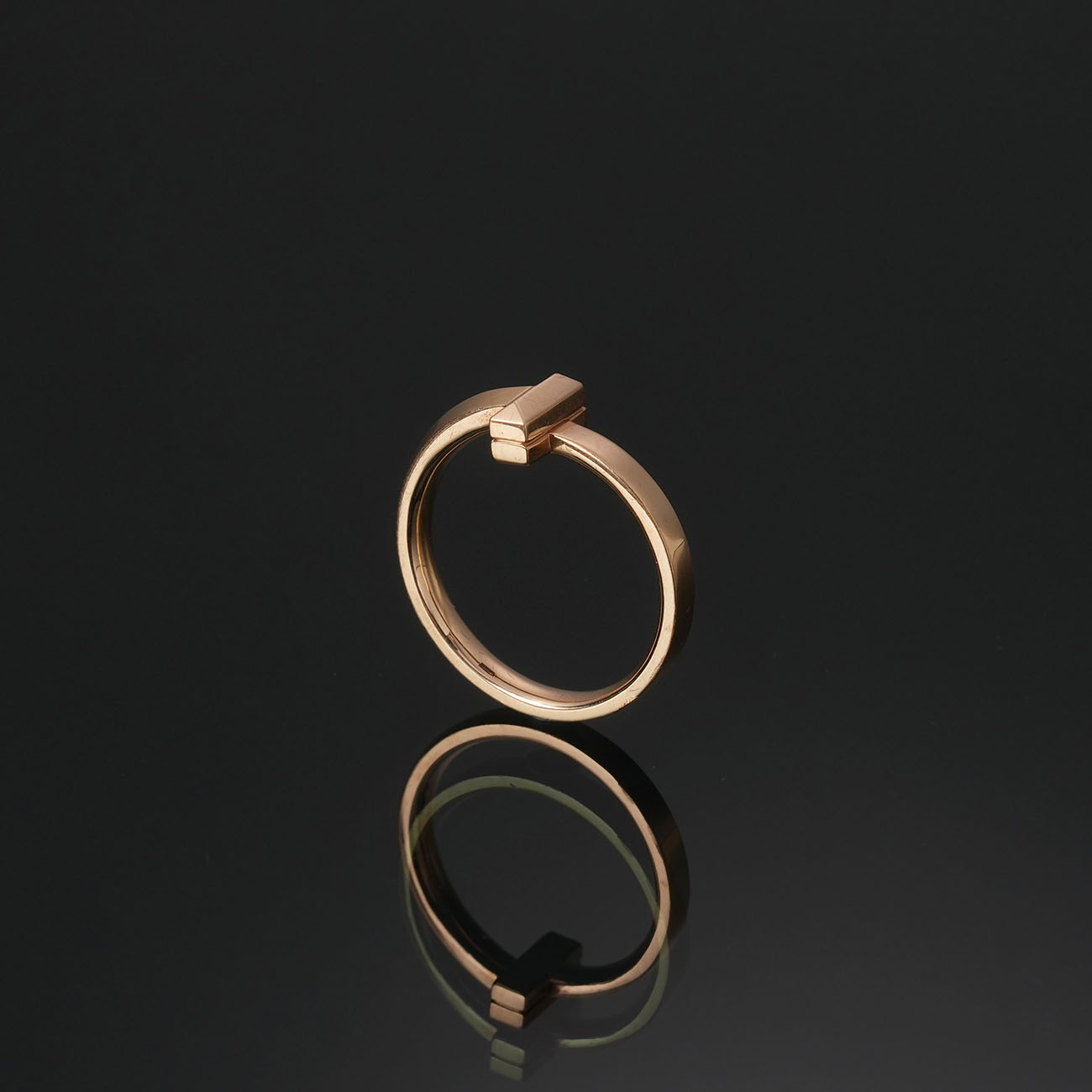 TIFFANY & CO.(USED)티파니앤코 T1 링 #52