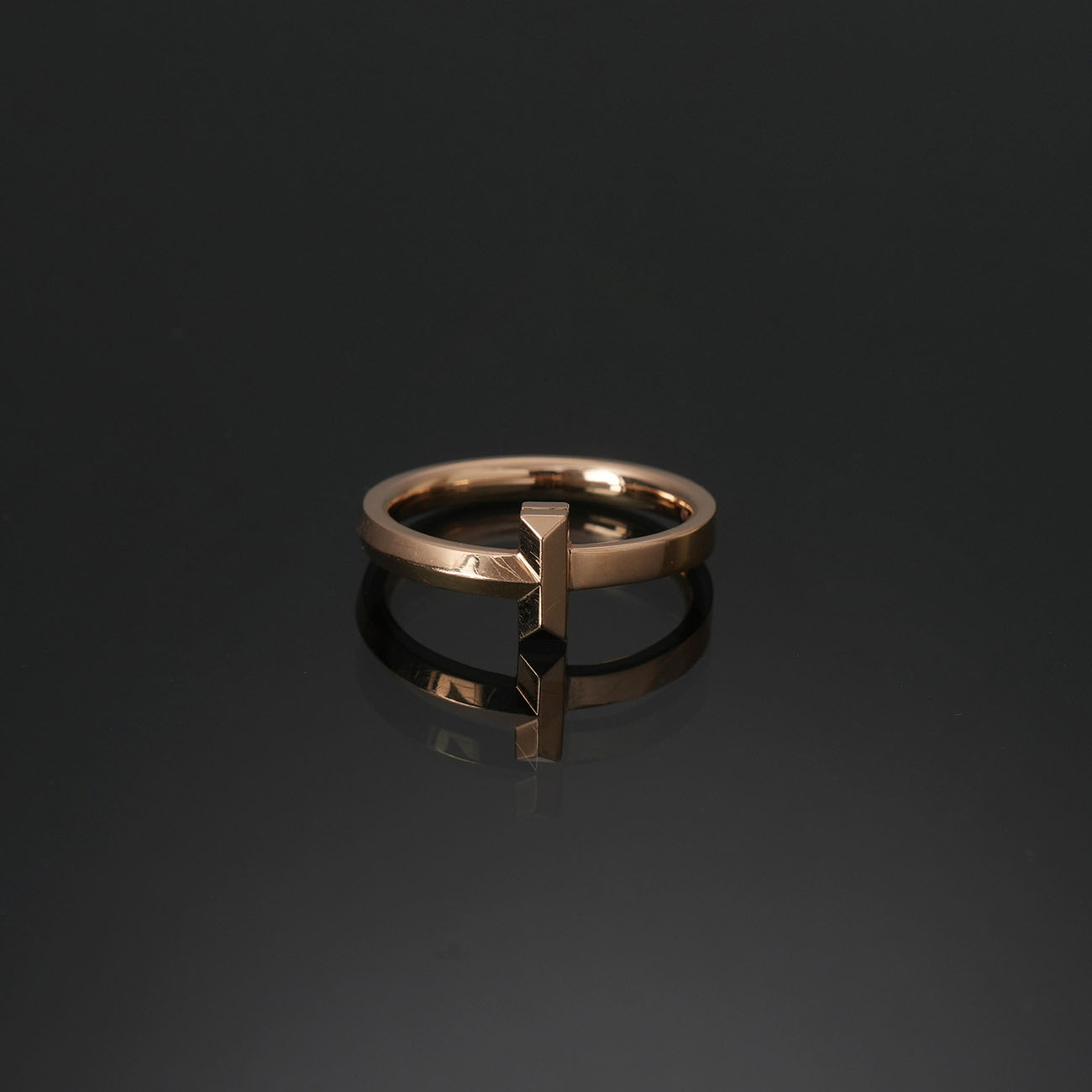 TIFFANY & CO.(USED)티파니앤코 T1 링 #52