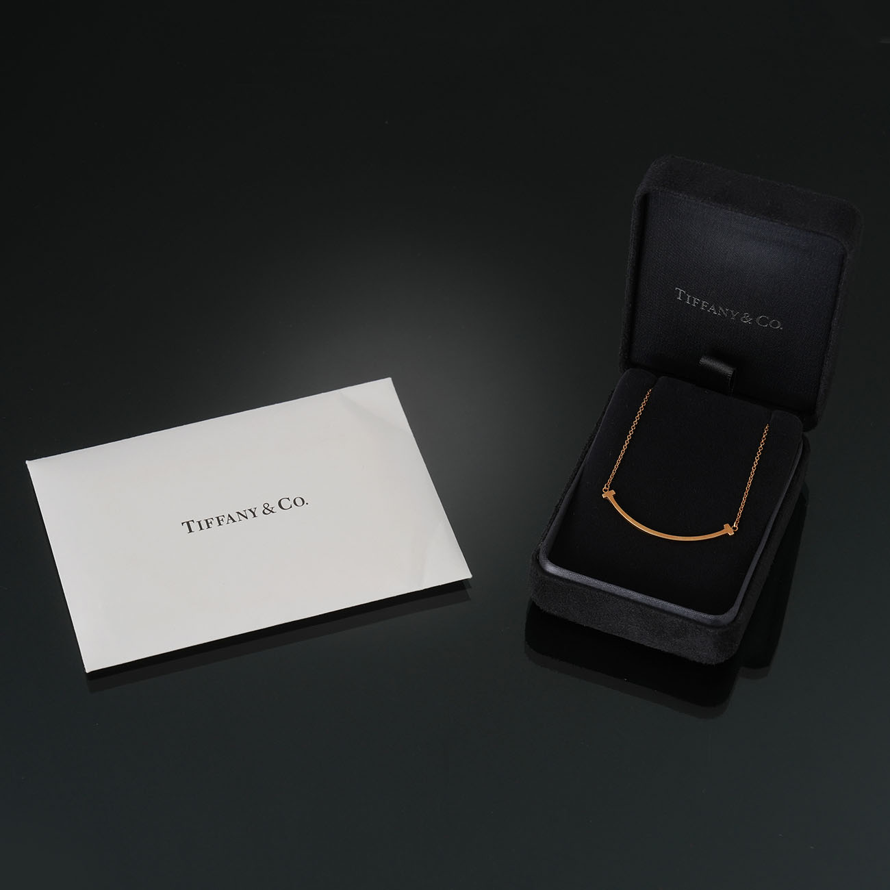 TIFFANY & CO.(USED)티파니앤코 T-스마일 스몰 네크리스
