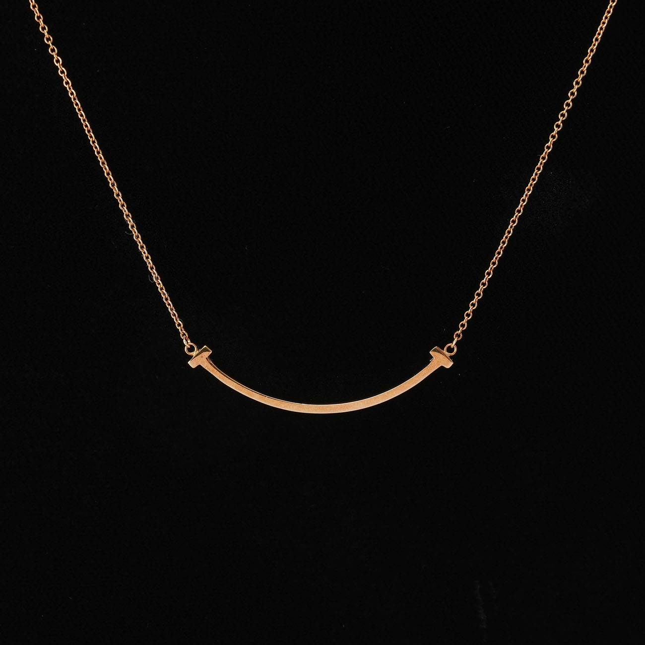 TIFFANY & CO.(USED)티파니앤코 T-스마일 스몰 네크리스