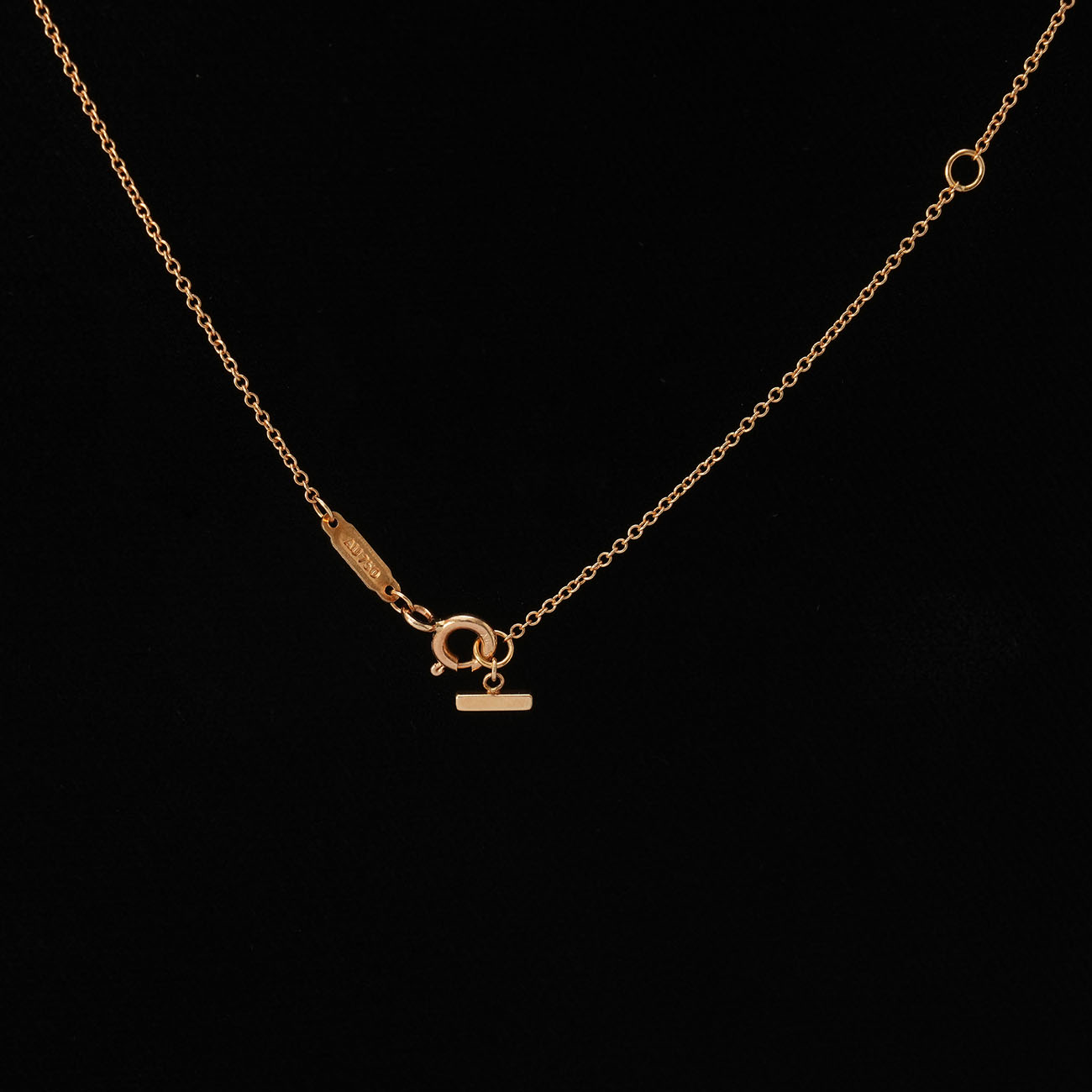 TIFFANY & CO.(USED)티파니앤코 T-스마일 스몰 네크리스