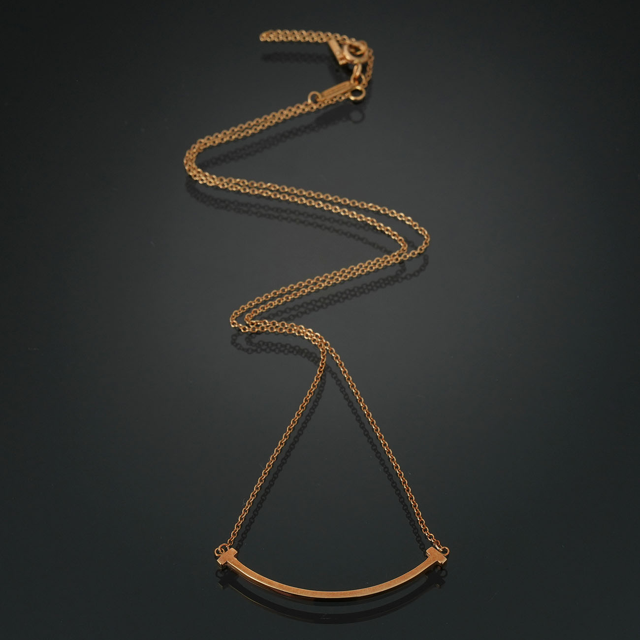 TIFFANY & CO.(USED)티파니앤코 T-스마일 스몰 네크리스