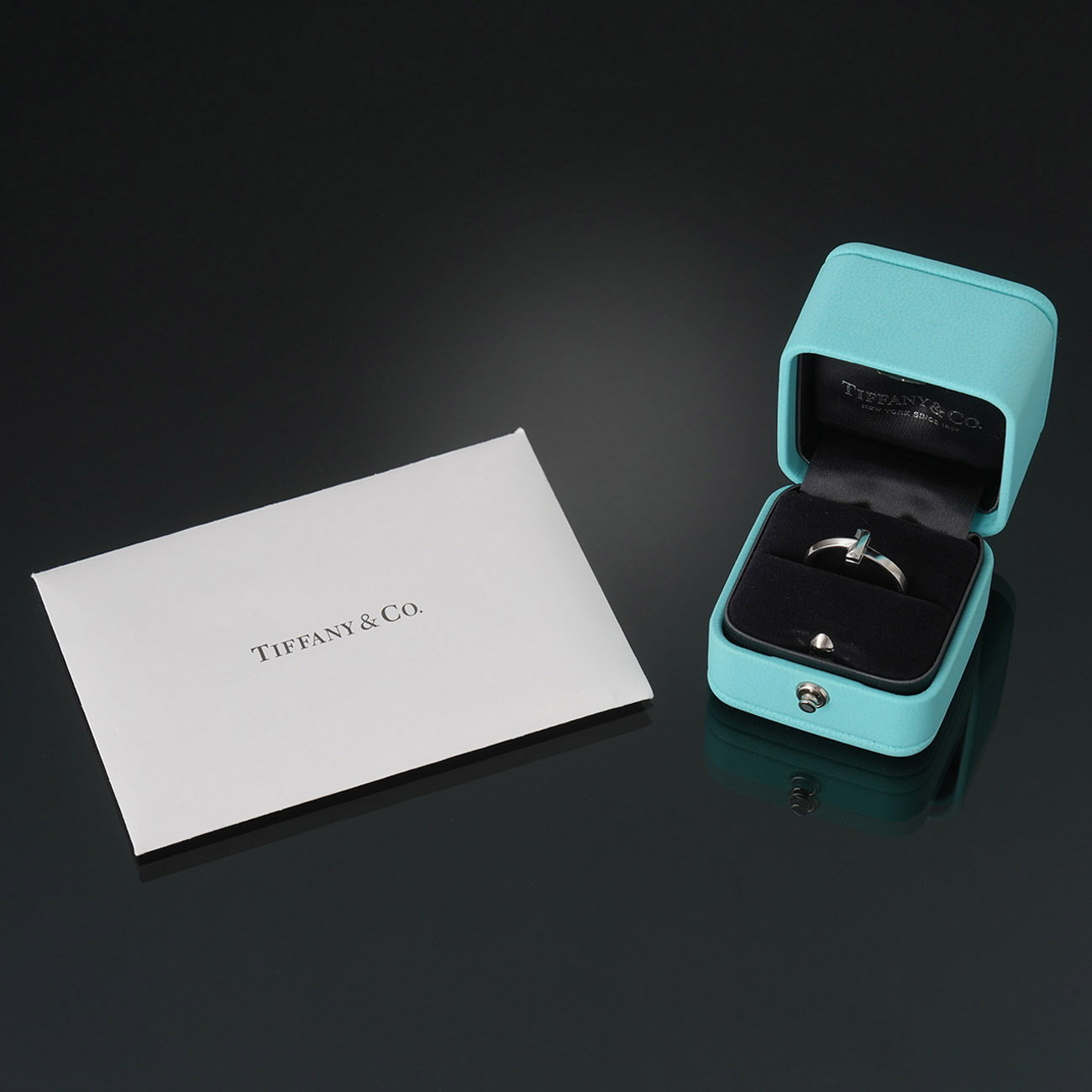TIFFANY & CO.(USED)티파니 T1 링 #53