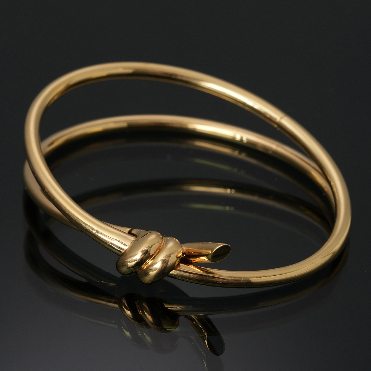 TIFFANY & CO.(USED)티파니 노트 더블로우 브레이슬릿 #M