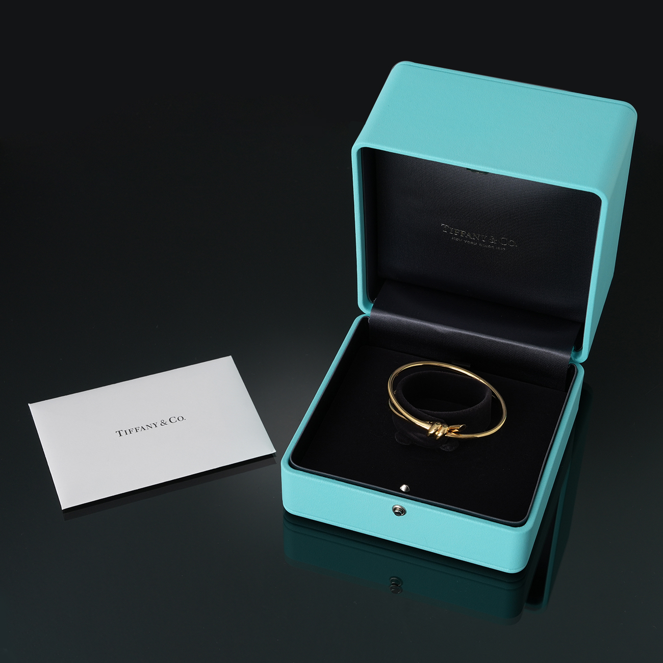 TIFFANY & CO.(USED)티파니 노트 더블로우 브레이슬릿 #M