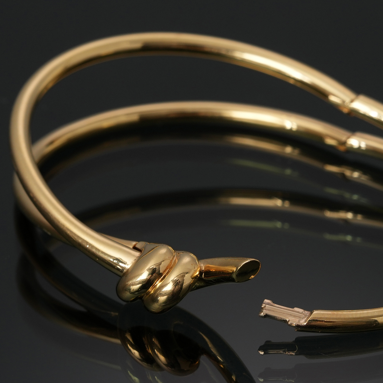 TIFFANY & CO.(USED)티파니 노트 더블로우 브레이슬릿 #M