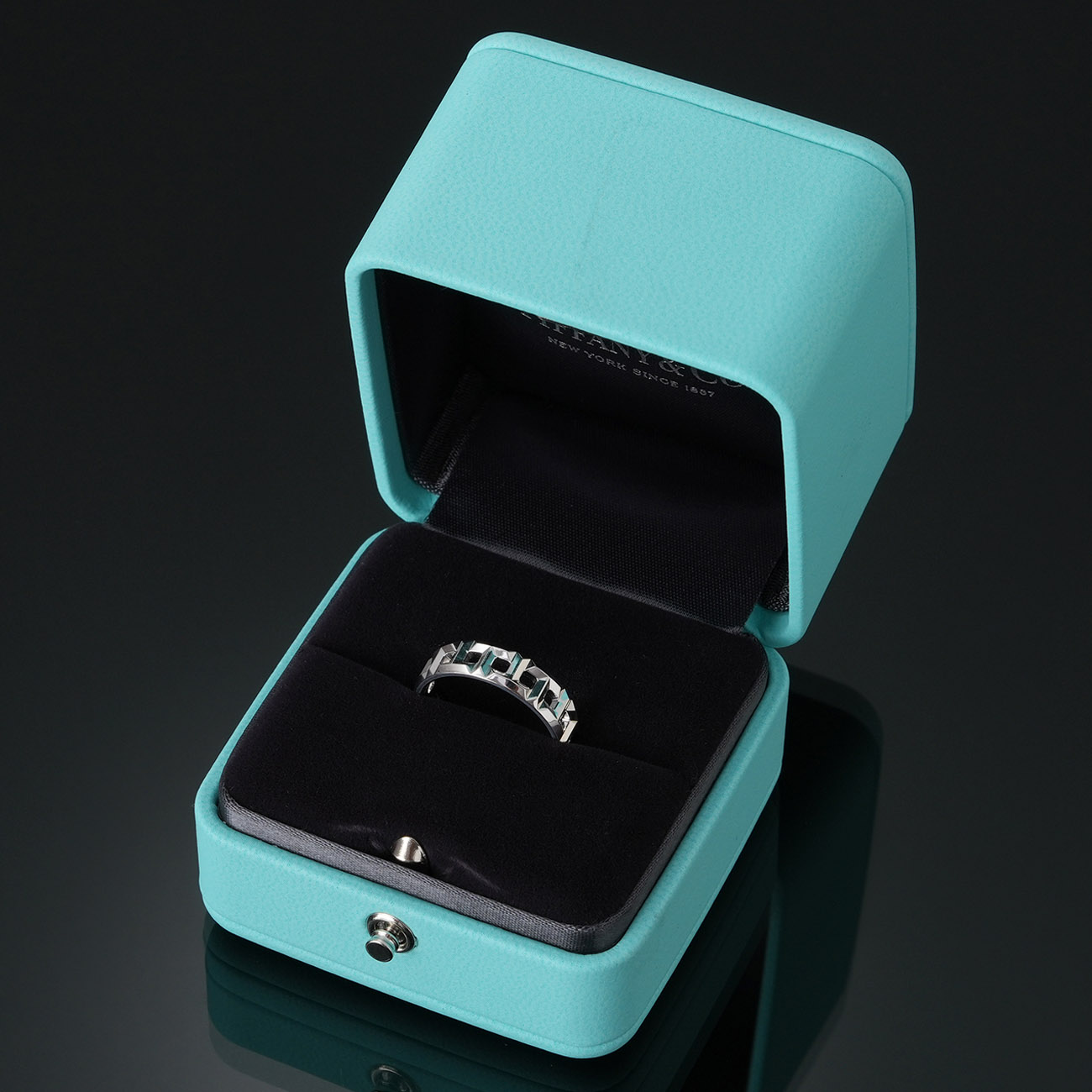 TIFFANY & CO.(USED)티파니앤코 T 트루 와이드 링 #54.5
