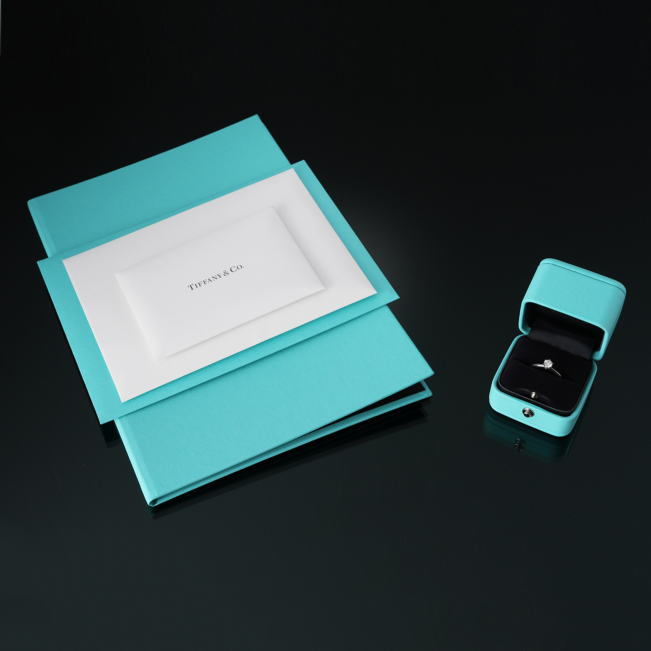 TIFFANY & CO.(USED)티파니 0.31ct 다이아 링#5(티파니)