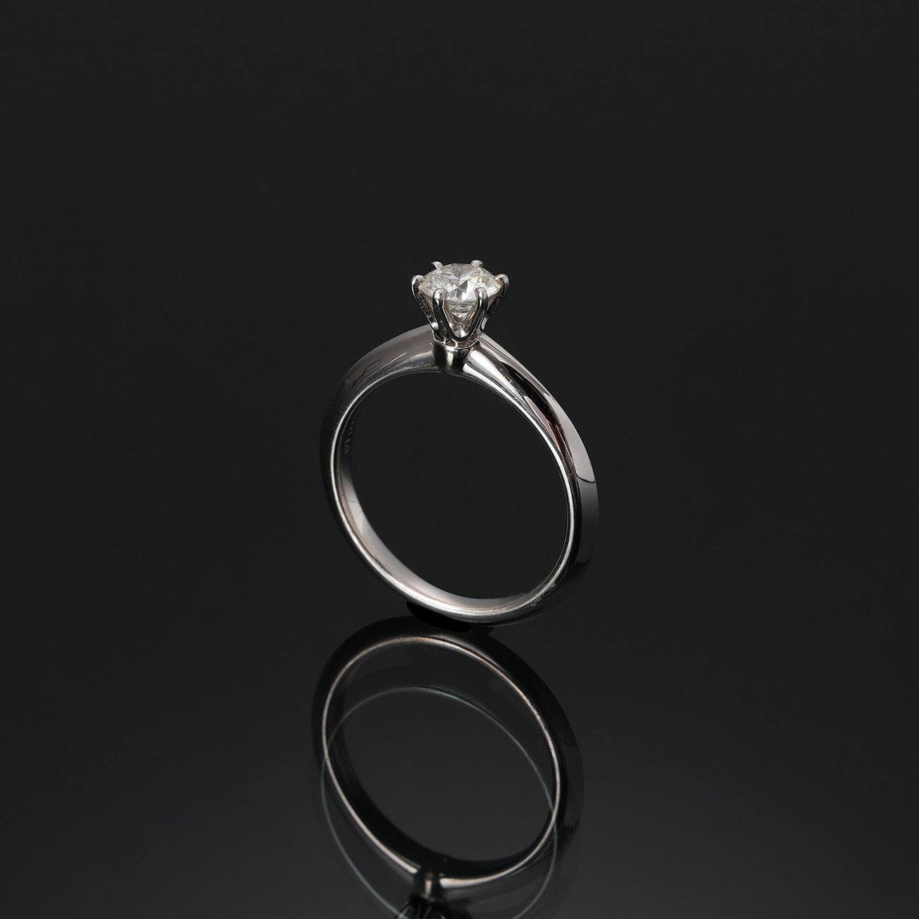 TIFFANY & CO.(USED)티파니 0.52ct 웨딩 밴드 #11.5
