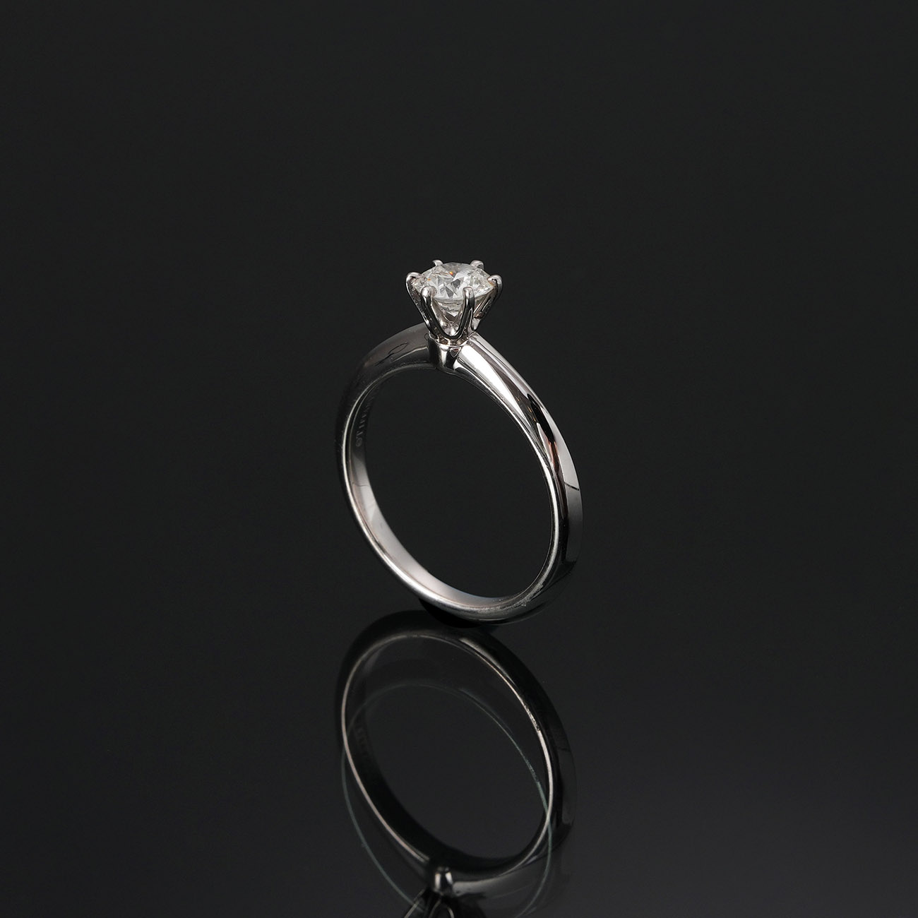 TIFFANY & CO.(USED)티파니 0.52ct 웨딩 밴드 #11.5