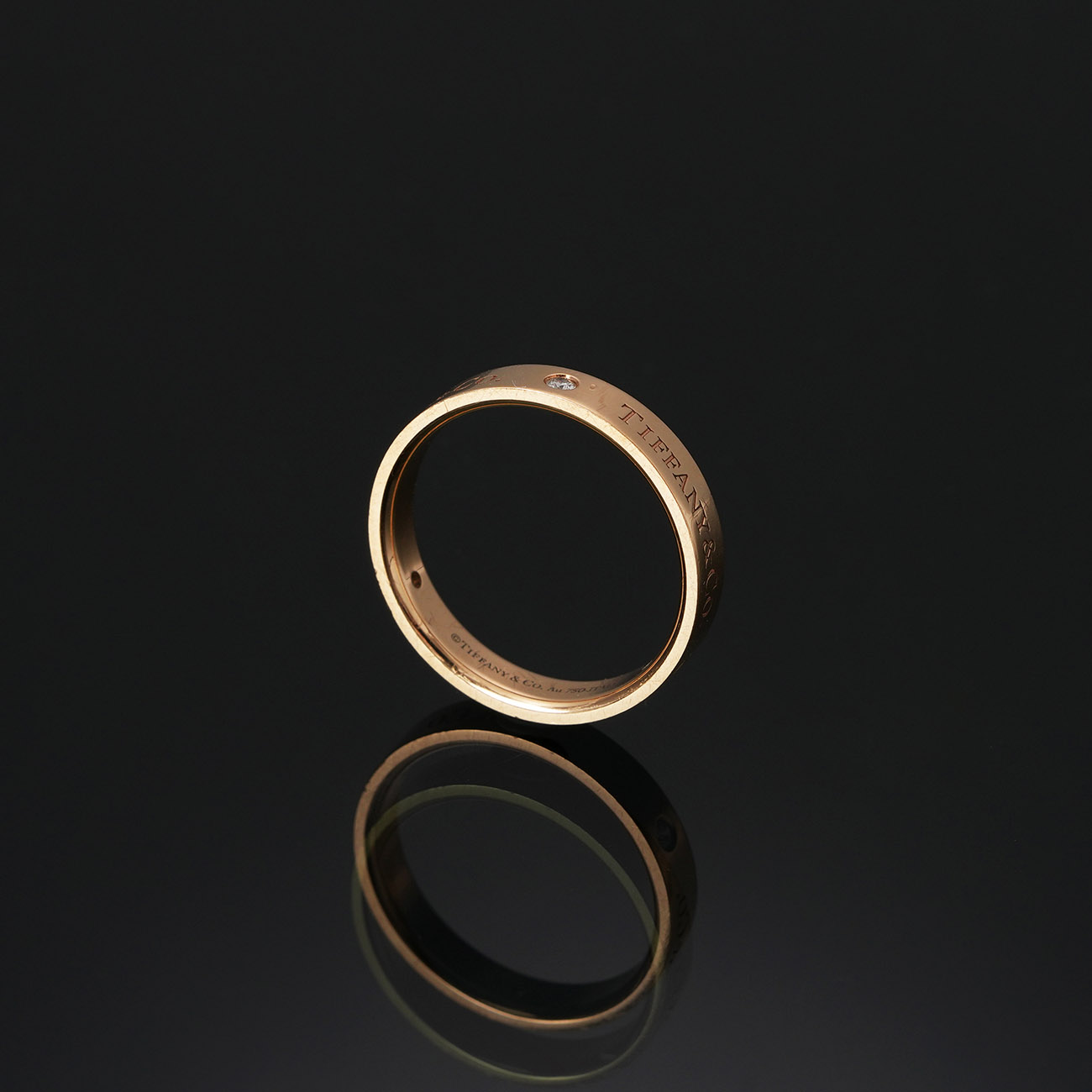 TIFFANY & CO.(USED)티파니 다이아 3P 웨딩밴드 #20