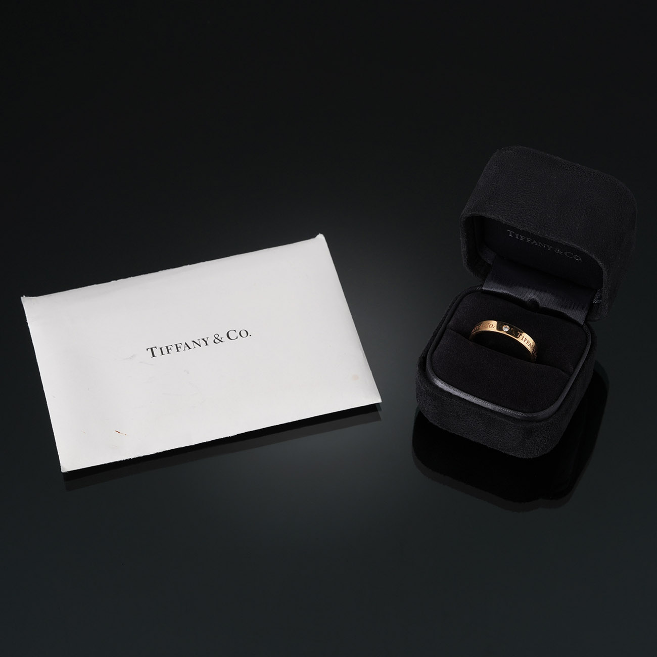 TIFFANY & CO.(USED)티파니 다이아 3P 웨딩밴드 #20