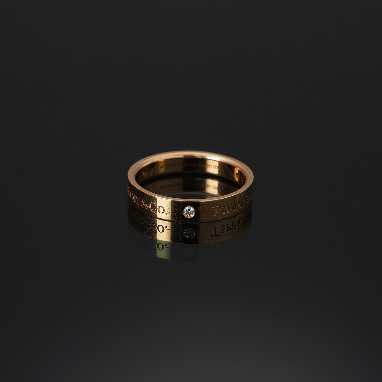 TIFFANY & CO.(USED)티파니 다이아 3P 웨딩밴드 #20