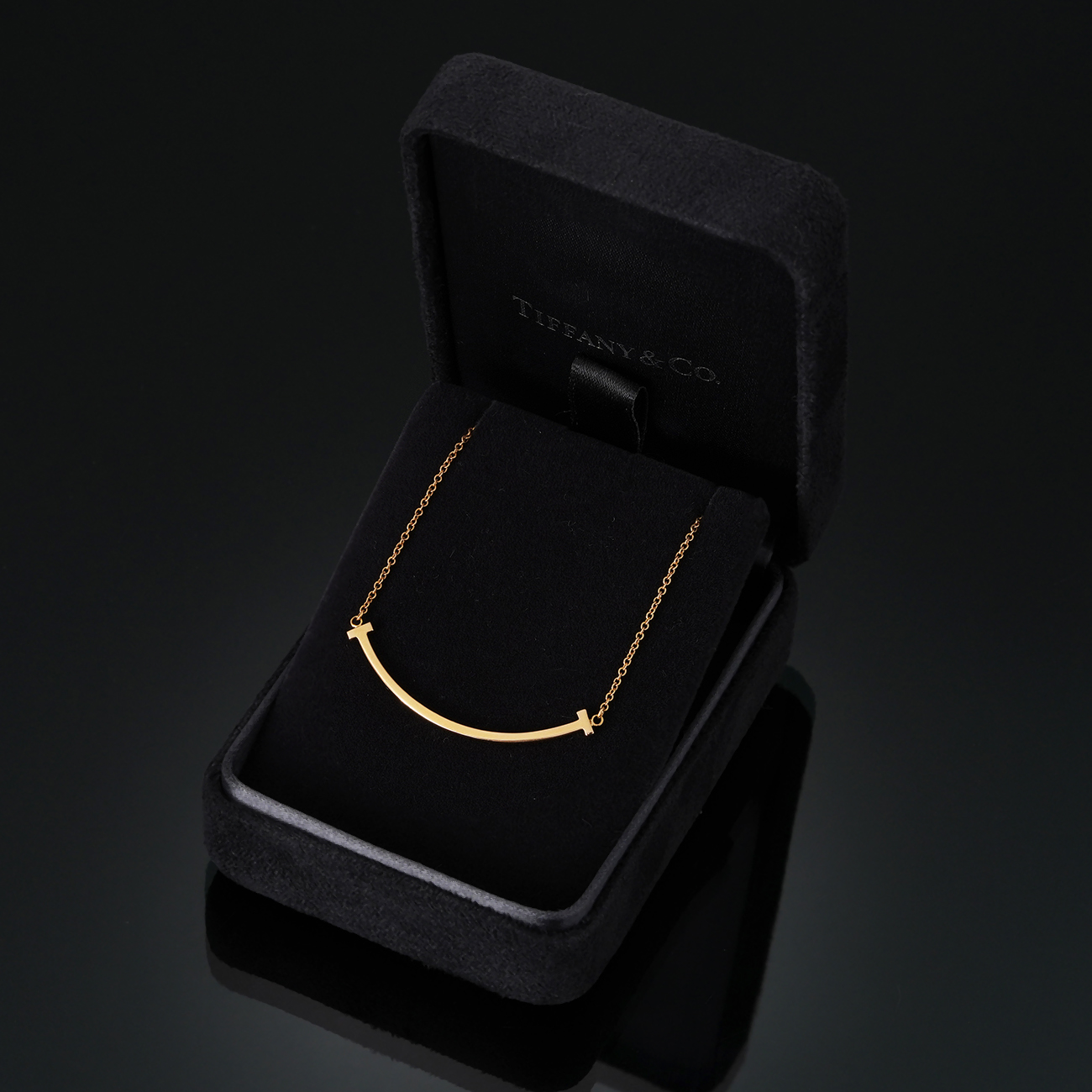 TIFFANY & CO.(USED)티파니앤코 T 스마일 스몰 펜던트