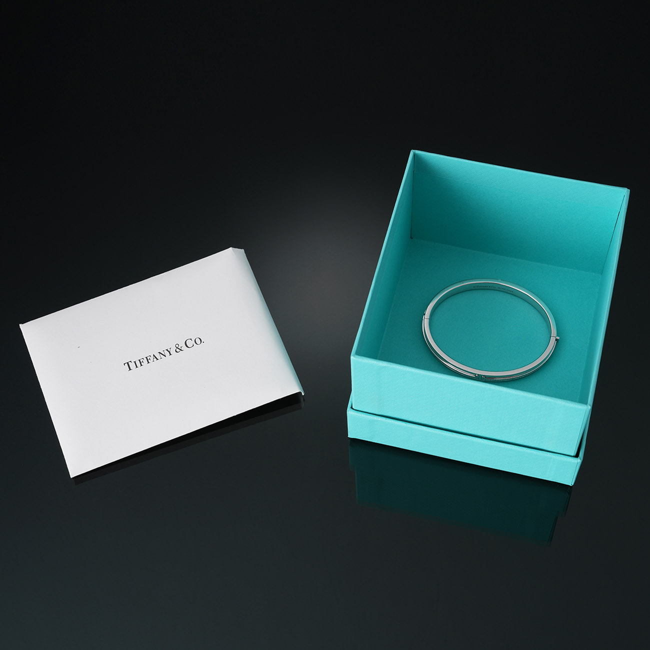 TIFFANY & CO.(USED)티파니 T 네로우 다이아 브레이슬릿