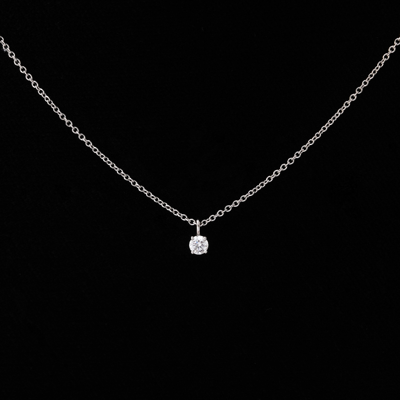 TIFFANY & CO.(USED)티파니앤코 다이아몬드 펜던트 네크리스