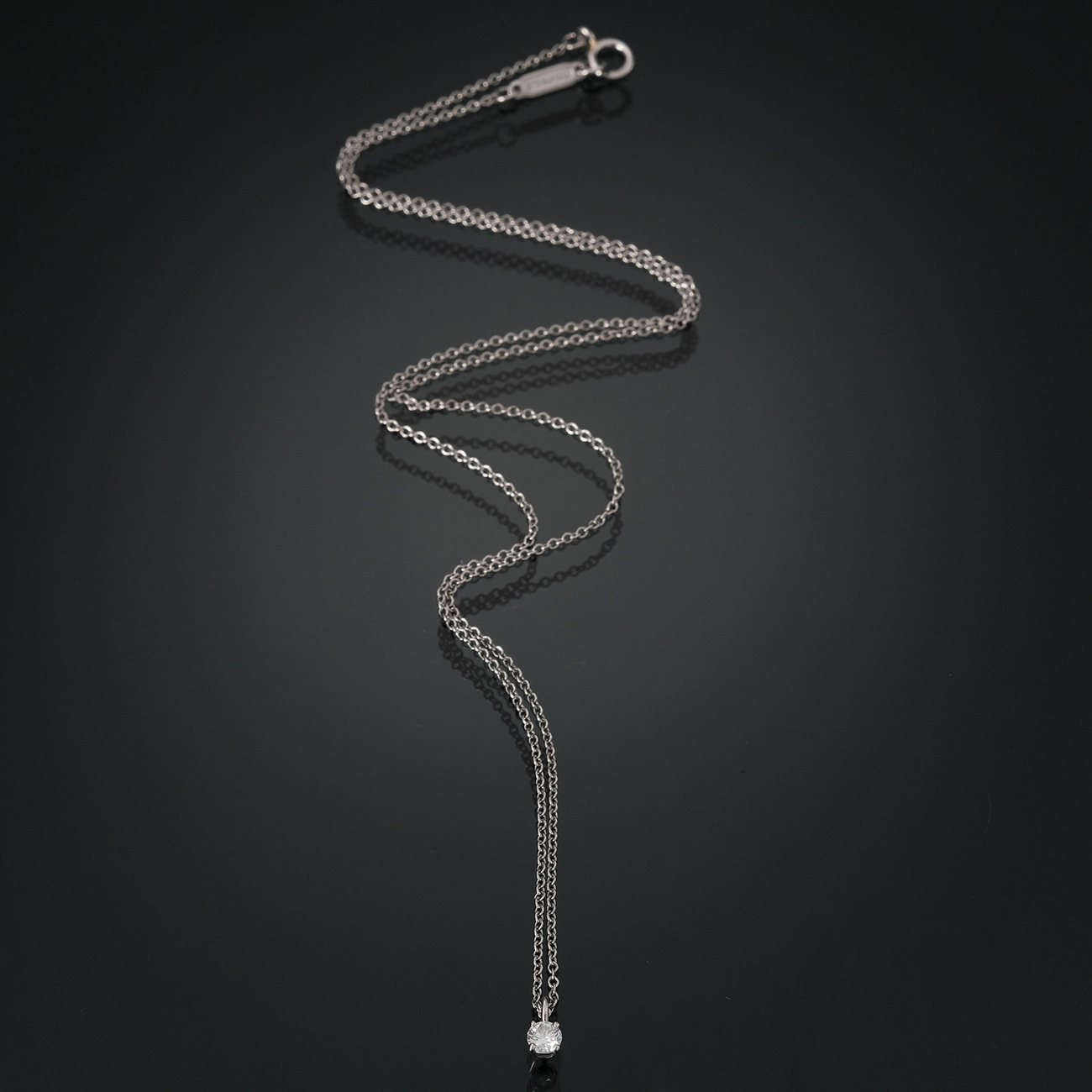 TIFFANY & CO.(USED)티파니앤코 다이아몬드 펜던트 네크리스