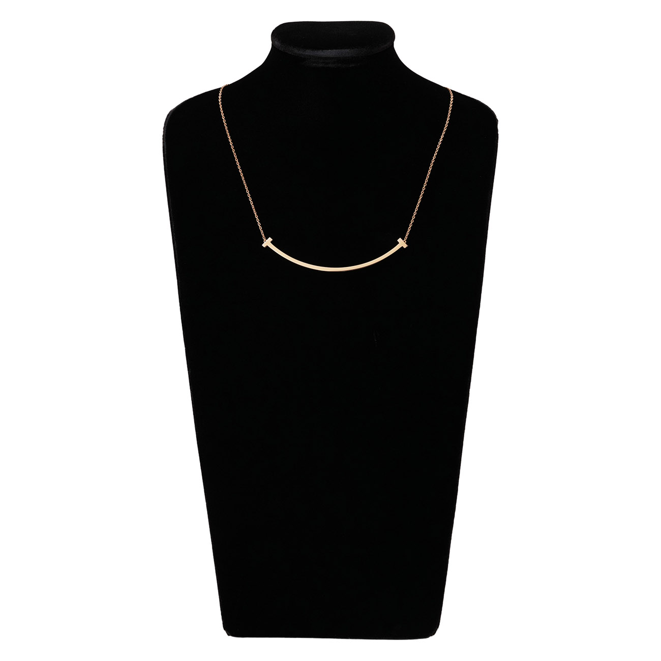 TIFFANY & CO.(USED)티파니 T 스마일 네크리스 #XL