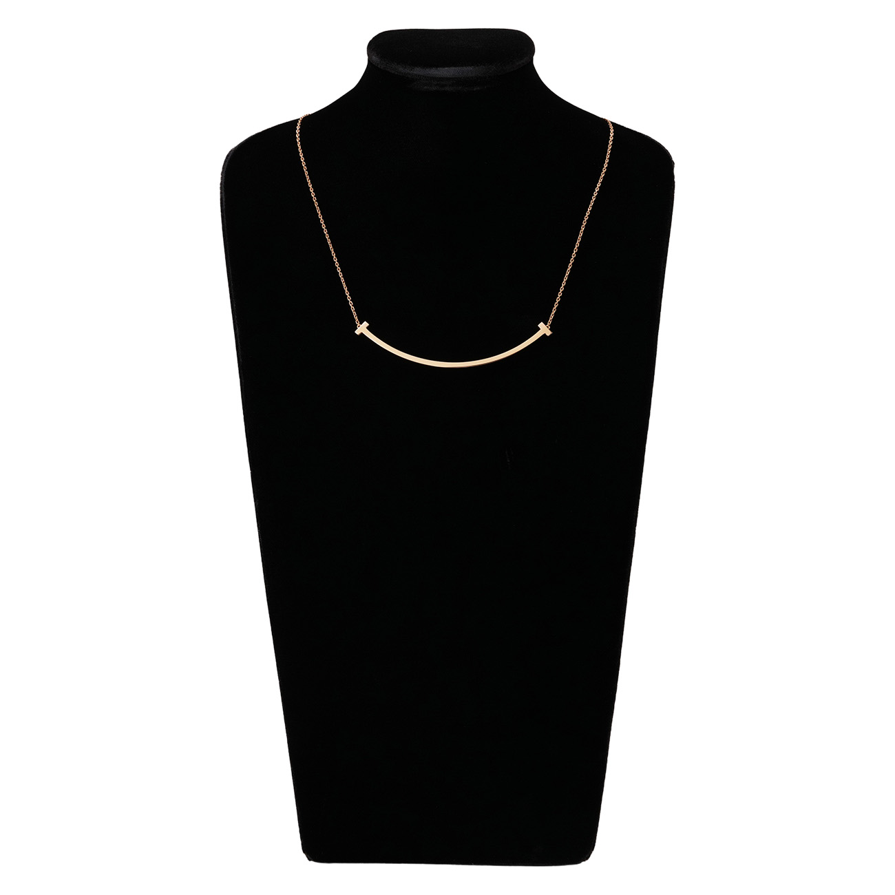 TIFFANY & CO.(USED)티파니 T 스마일 네크리스 #XL