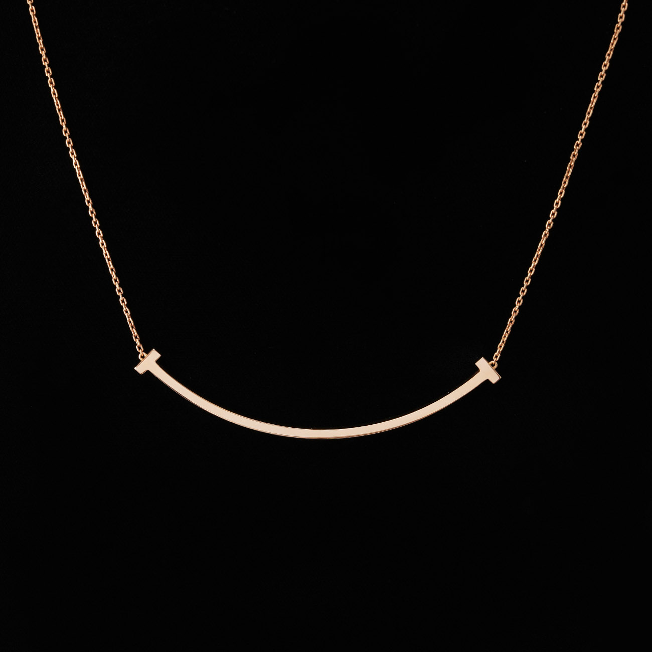 TIFFANY & CO.(USED)티파니 T 스마일 네크리스 #XL