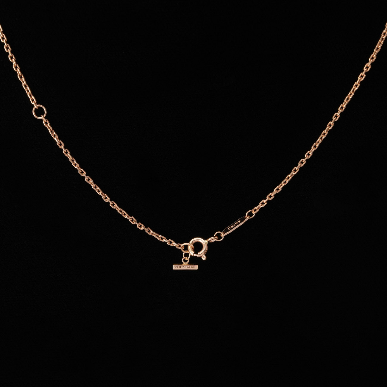 TIFFANY & CO.(USED)티파니 T 스마일 네크리스 #XL